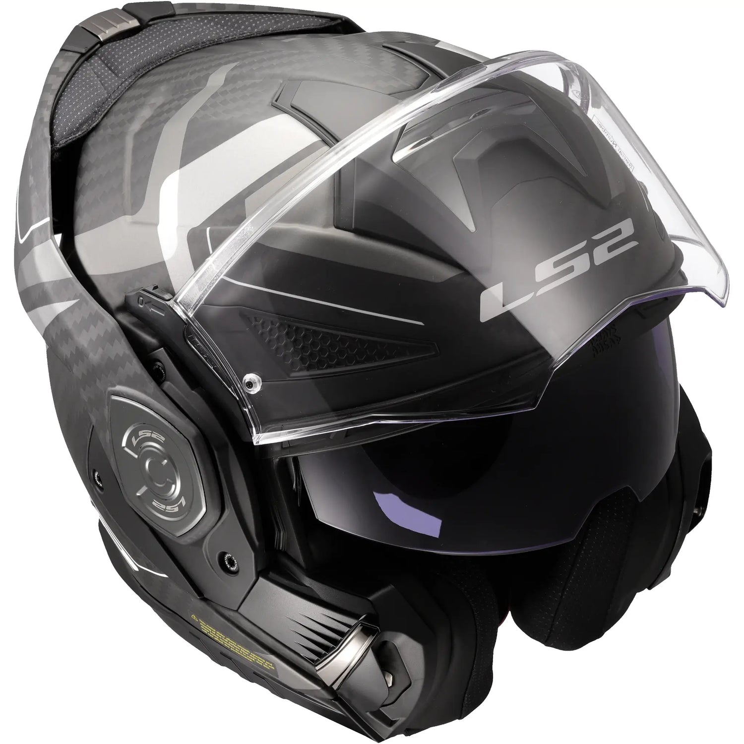 Casco LS2 FF901 Advant X Carbon Horizon - Carbono/Gris Mate
