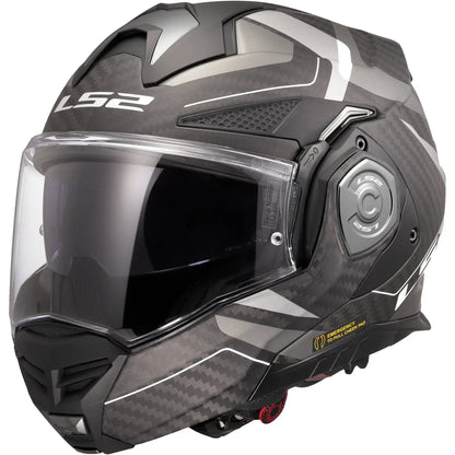 Casco LS2 FF901 Advant X Carbon Horizon - Carbono/Gris Mate