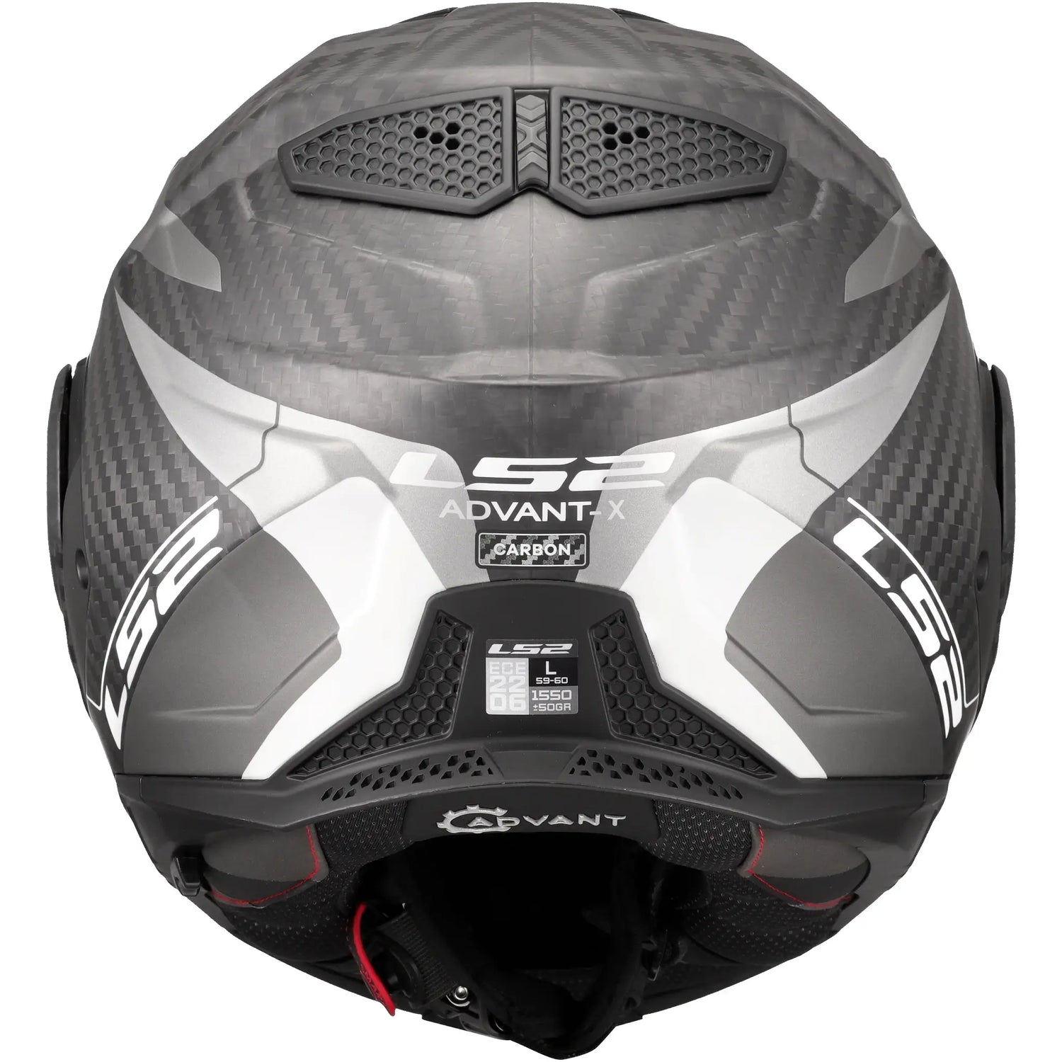 Casco LS2 FF901 Advant X Carbon Horizon - Carbono/Gris Mate