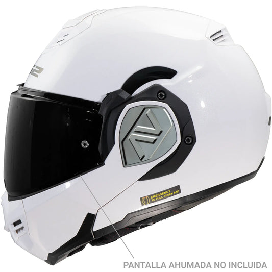 Casco LS2 FF906 Advant Solid - Blanco Brillo