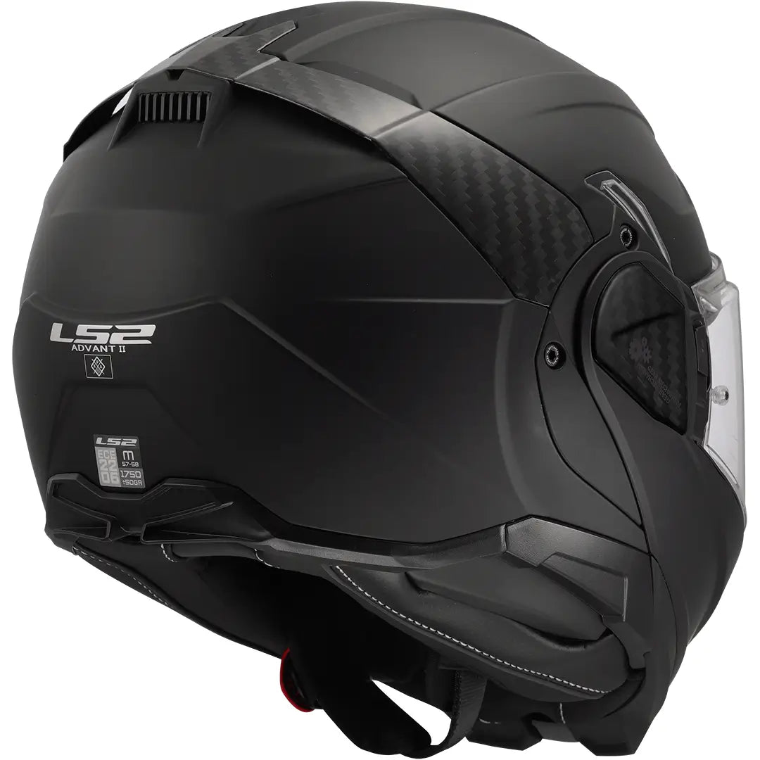 Casco LS2 FF910 Advant II Solid - Negro Mate