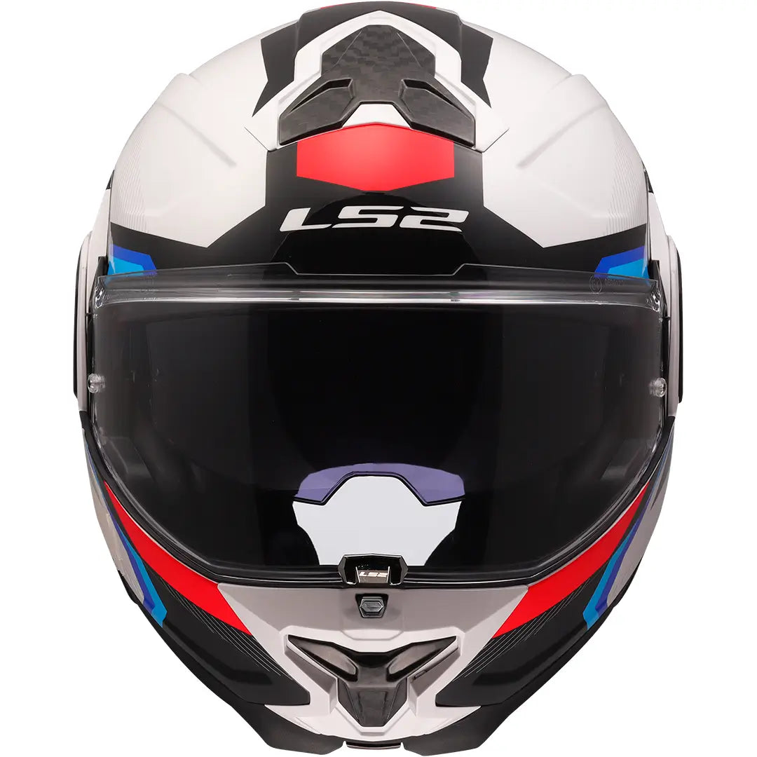 Casco LS2 FF910 Advant II Triple - Blanco/Azul/Rojo
