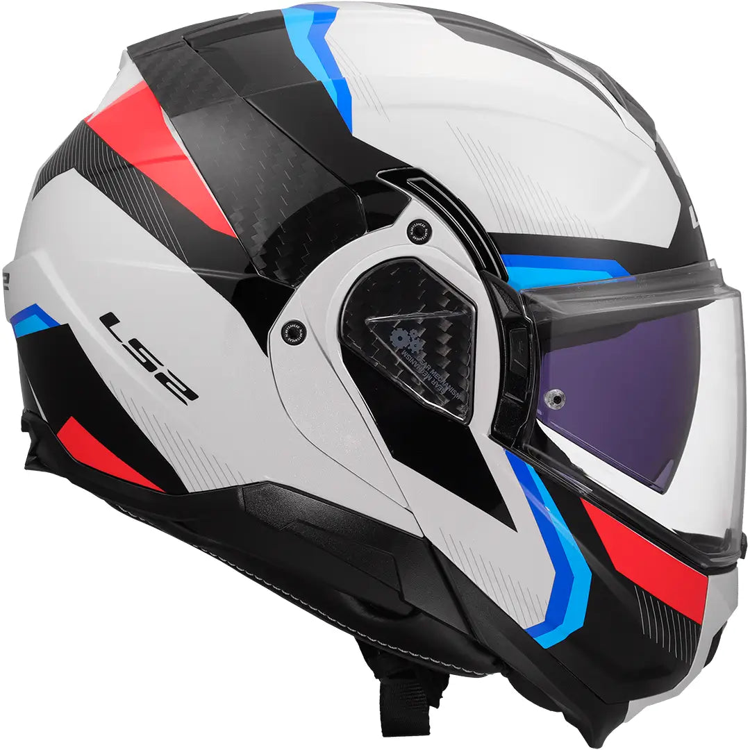 Casco LS2 FF910 Advant II Triple - Blanco/Azul/Rojo