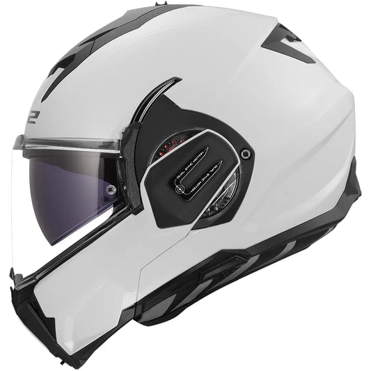 Capacete LS2 FF912 Valiant Gear Solid - Branco Brilhante
