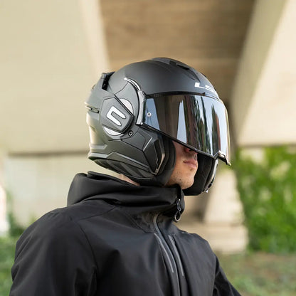Casco LS2 FF912 Valiant Gear Solid - Negro Mate