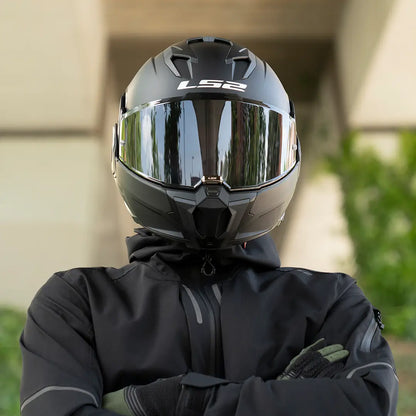 Casco LS2 FF912 Valiant Gear Solid - Negro Mate
