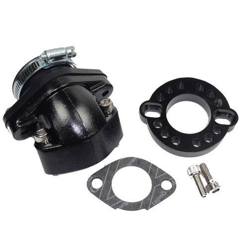 Tobera de admisión Piaggio scooter d=34mm Parmakit posición variable 57560.05