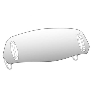 Multi-adjustable screen fixed with screws Honda CBR 600F