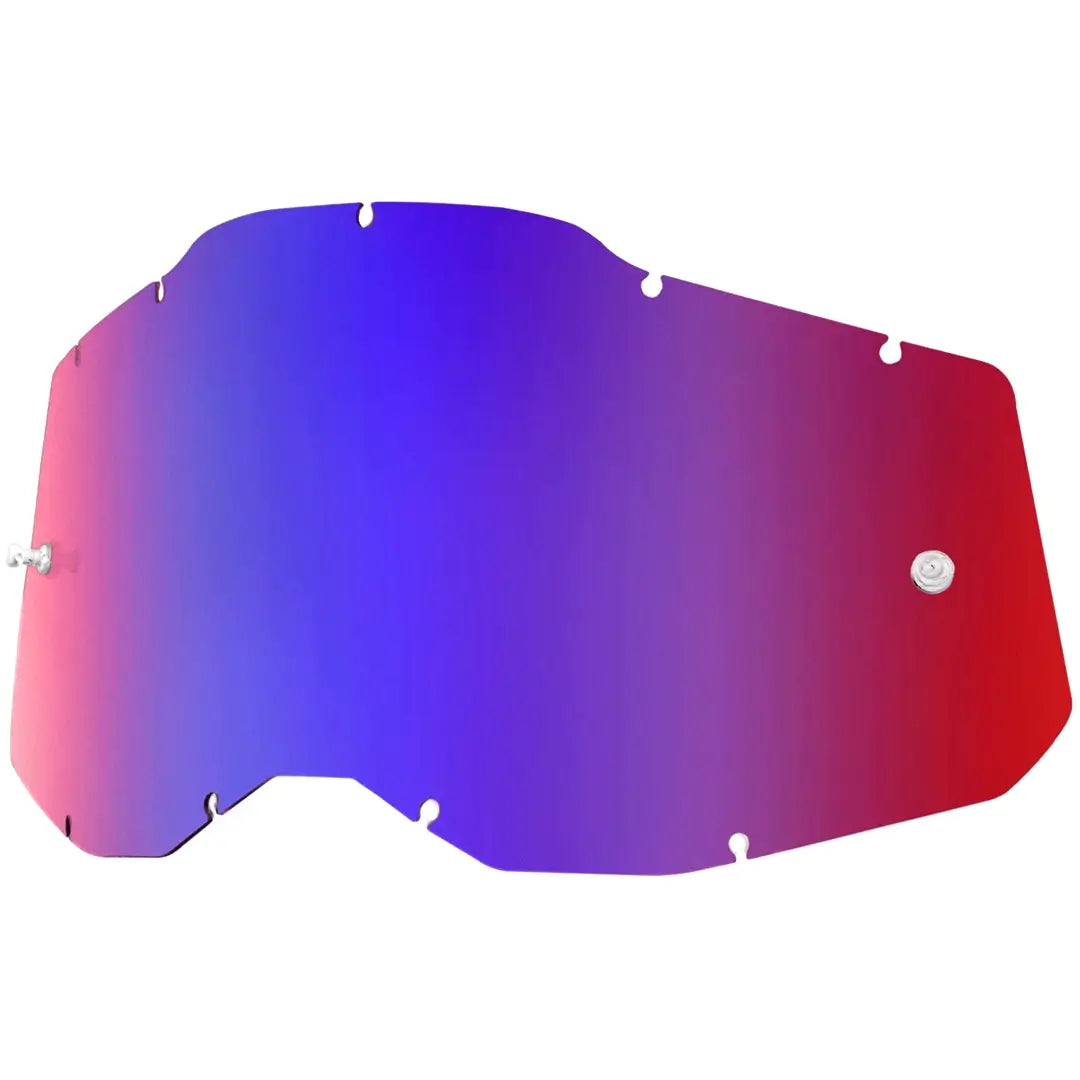 Cristal 100% Generation 2 Mirror - Iridium Rojo/Azul