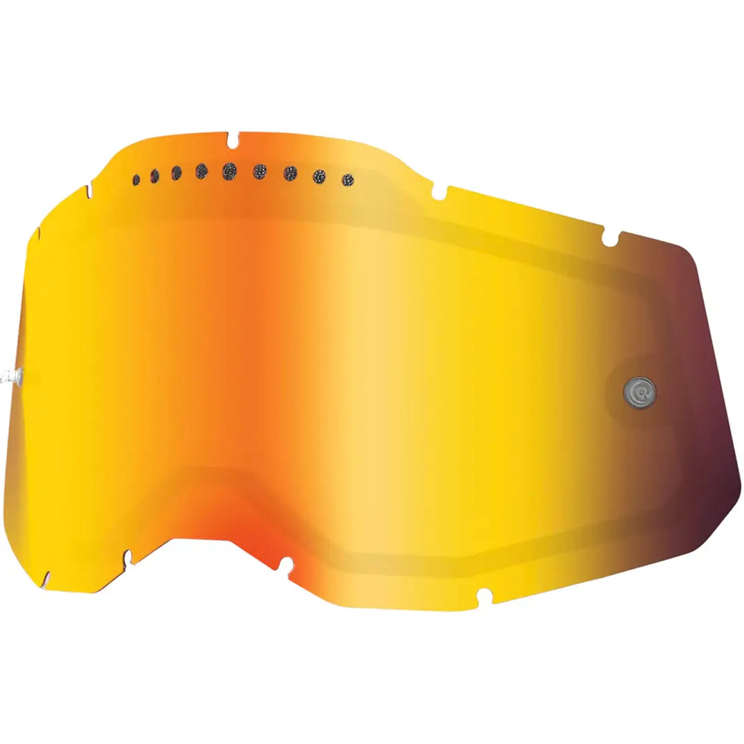 Cristal doble ventilado Mirror 100% Generation 2 - Iridium Rojo