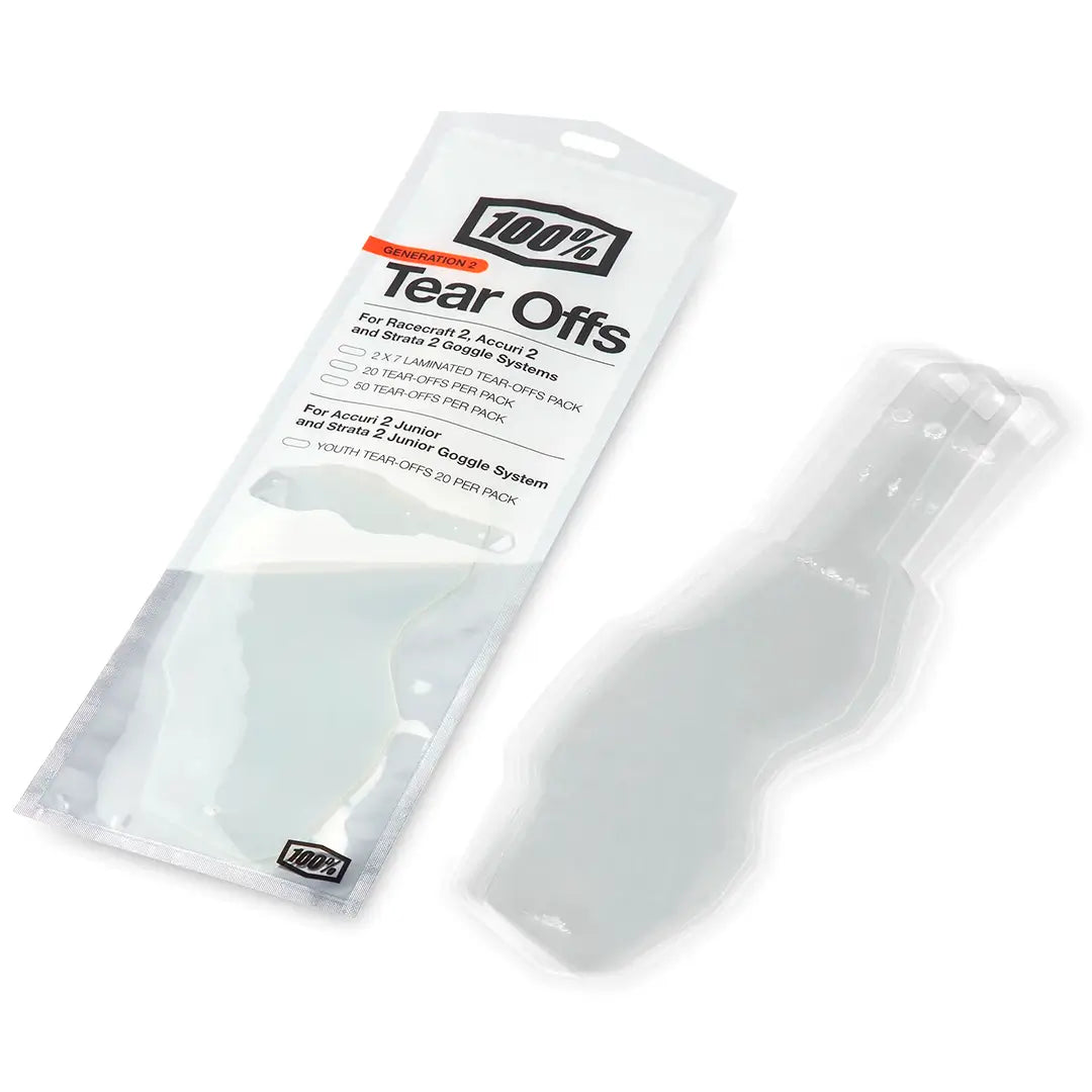 Tirables 100% Tear Offs Generation 2 - Pack 50 unidades