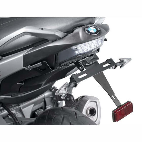 Soporte matrícula Negro BMW C600 12-15/c650 16-18 PUIG 6061N