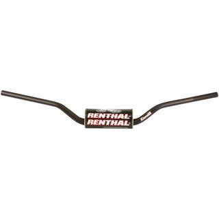 Manillar alto Fatbar Carmichael con protector negro Renthal - negro