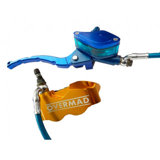 Kit de frein radial pitbike 4 pistons Overmad or