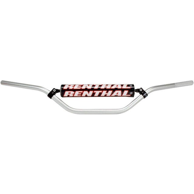 Manillar 7/8 Enduro high Renthal - plata 613-01-SI
