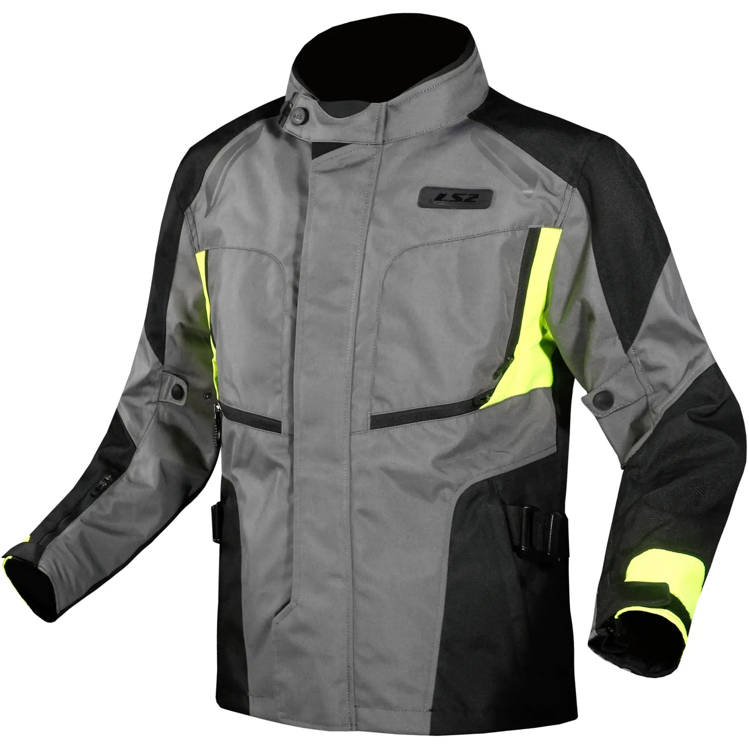 Chaqueta LS2 Phase Man - Gris/Negro/Amarillo