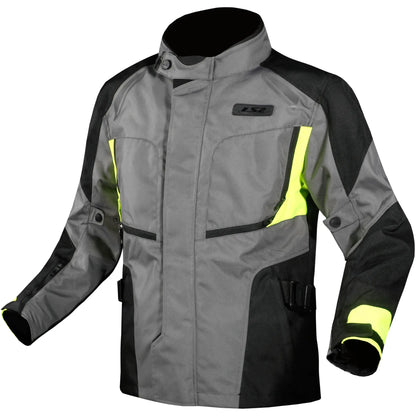 Chaqueta LS2 Phase Man - Gris/Negro/Amarillo