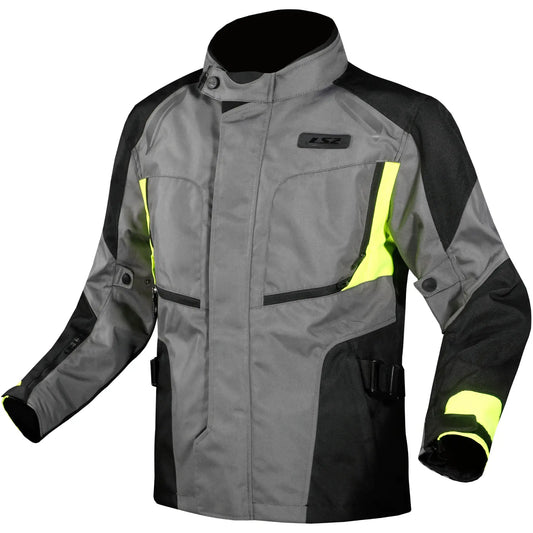 Chaqueta LS2 Phase Man - Gris/Negro/Amarillo