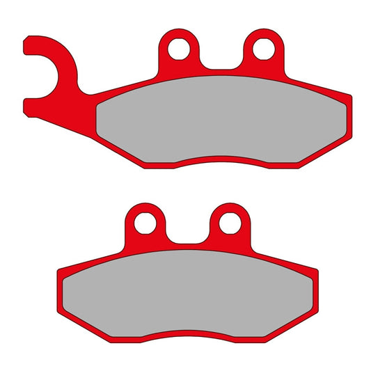 Pastillas de freno orgánicas Malossi MHR Aprilia / Derbi / Piaggio Vespa 6215013BR
