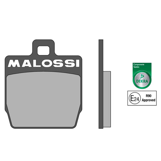 Yamaha Aerox 50 LC Sport Malossi rear brake pads - organic