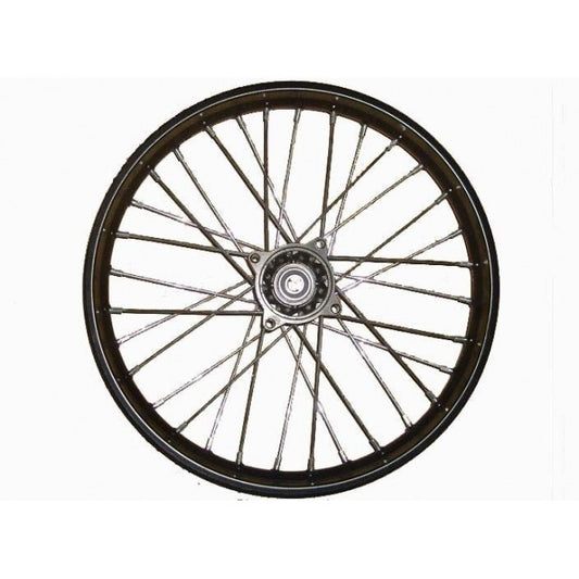 Roue avant complète PitBikes Cross 17" Malcor jante acier