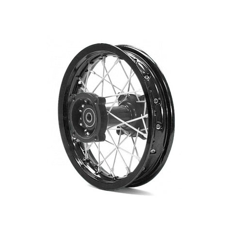 Roue arrière complète PitBikes Cross 14" Malcor jante acier