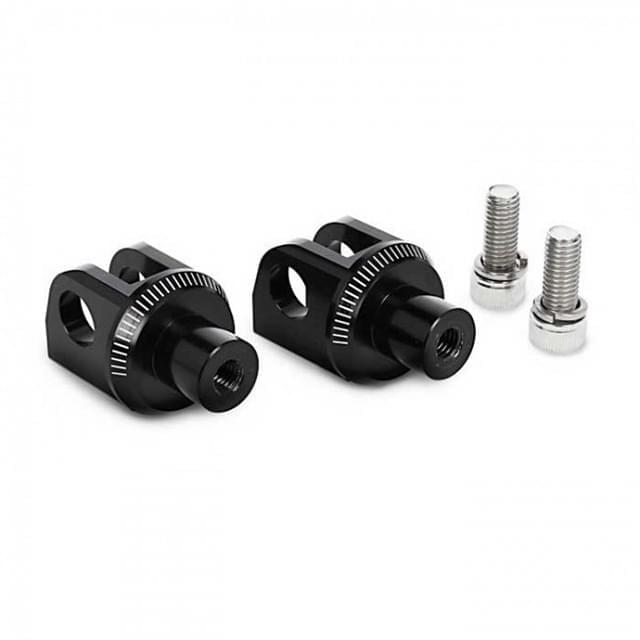Juego herrajes pasajero Negras Yamaha Puig 6357N