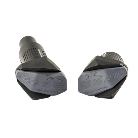 Tapitas de goma Protectores de motor R12 Negro PUIG 6378N