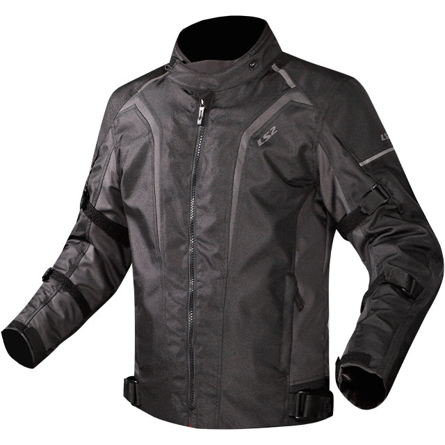 Winter Jacket Man LS2 Sepang black-grey