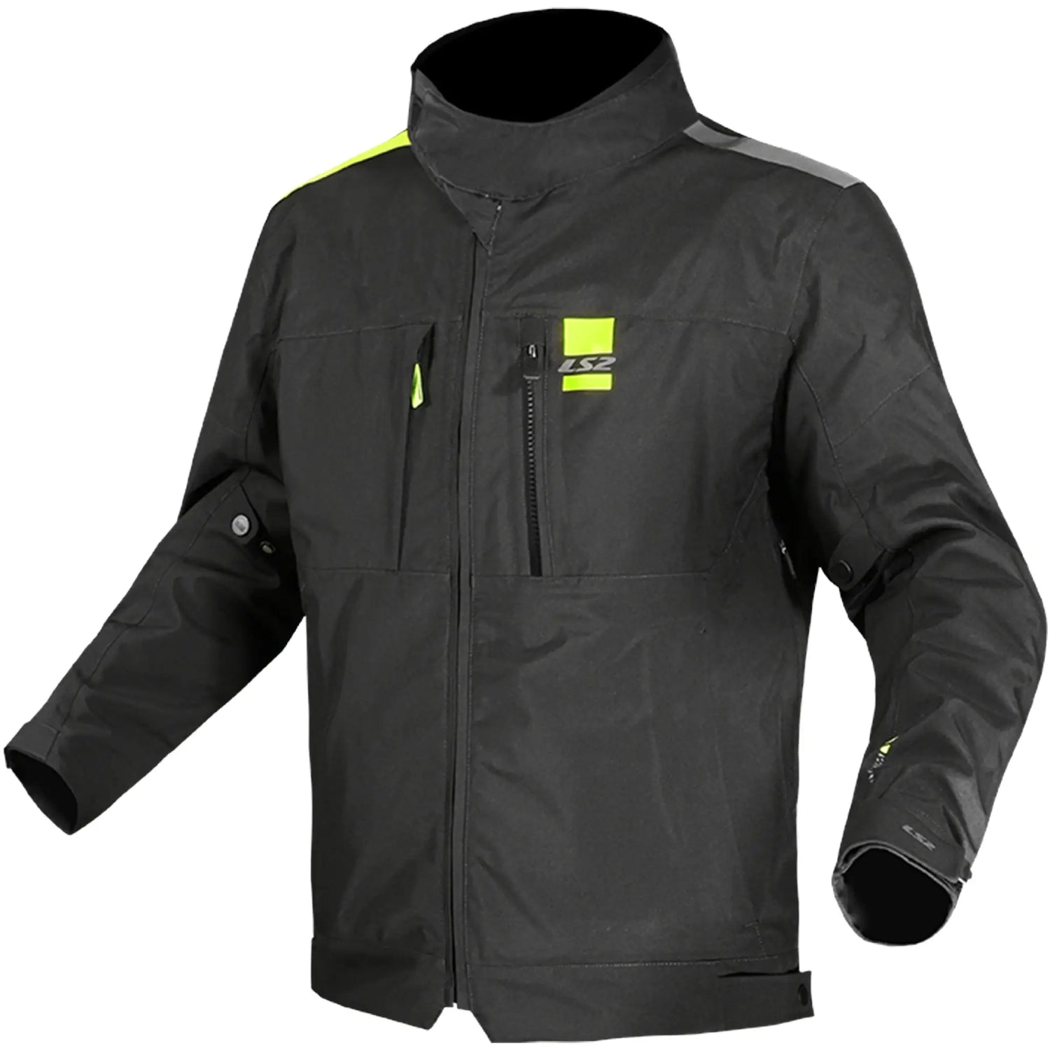 Chaqueta LS2 Titanium Man - Negro/Amarillo