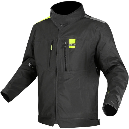 Chaqueta LS2 Titanium Man - Negro/Amarillo