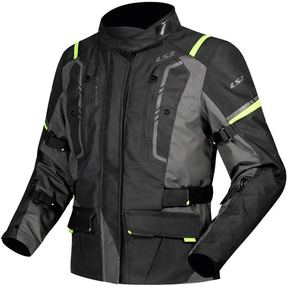 Chaqueta LS2 Narvik Lady - Negro/Amarillo