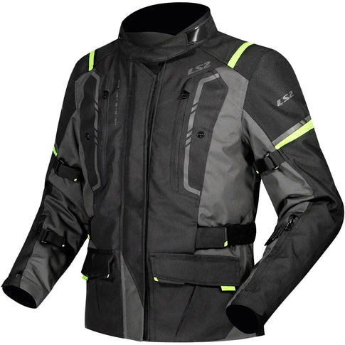 Chaqueta LS2 Narvik Lady - Negro/Amarillo