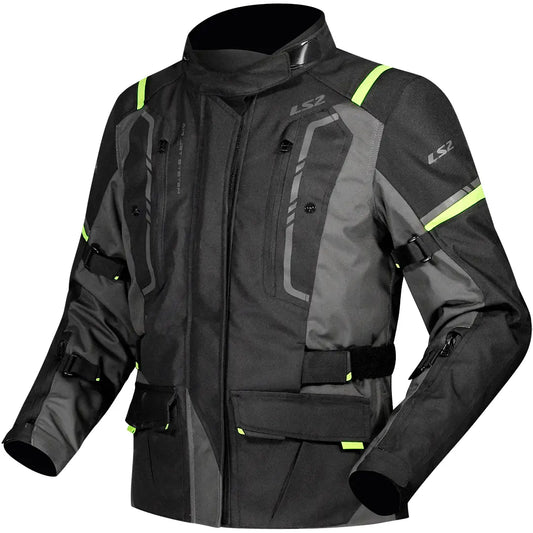 Chaqueta LS2 Narvik Lady - Negro/Amarillo
