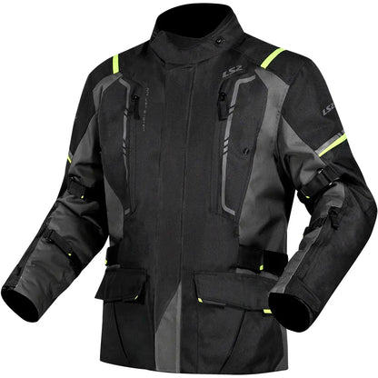 Chaqueta LS2 Narvik Man - Negro/Amarillo