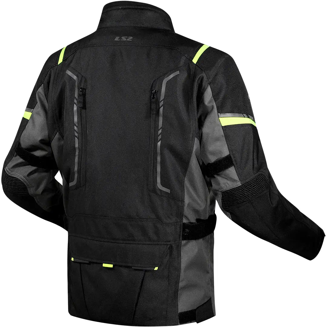 Chaqueta LS2 Narvik Man - Negro/Amarillo