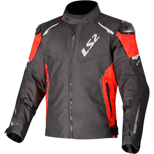 Veste LS2 Zoom Man - Noir/Rouge