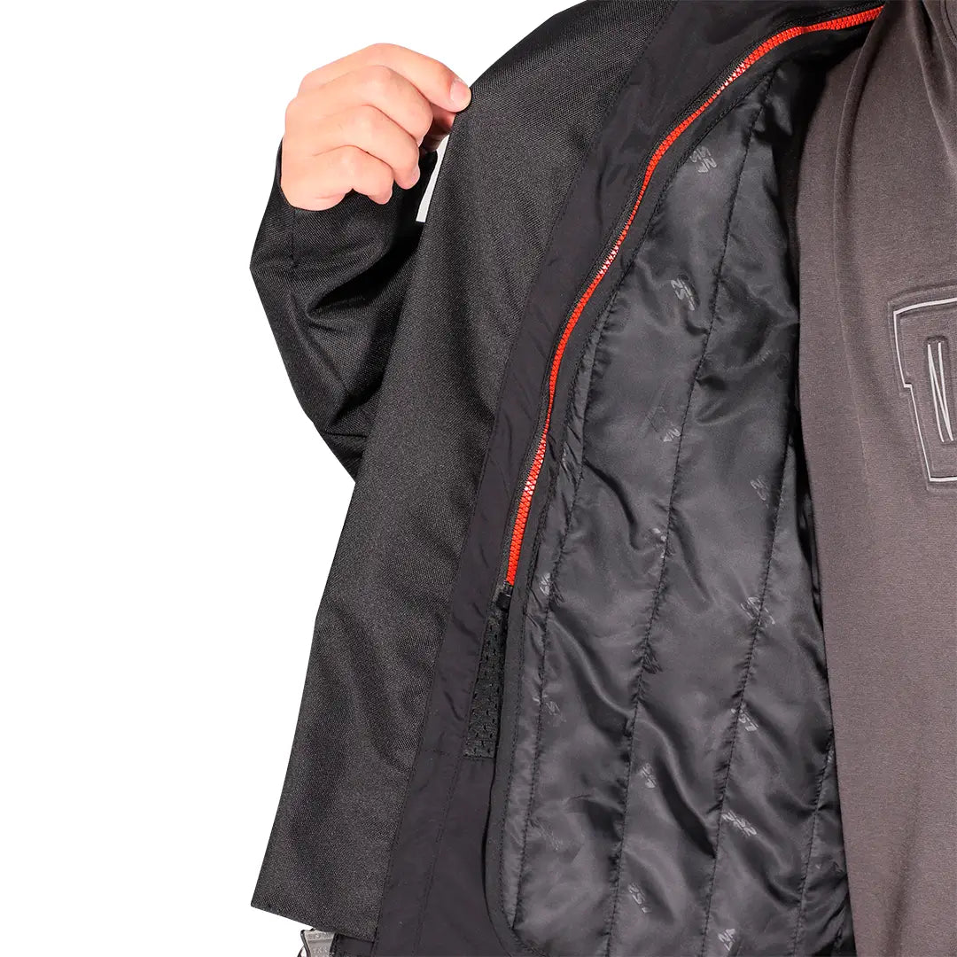 LS2 Zoom Man Jacket - Black/Red