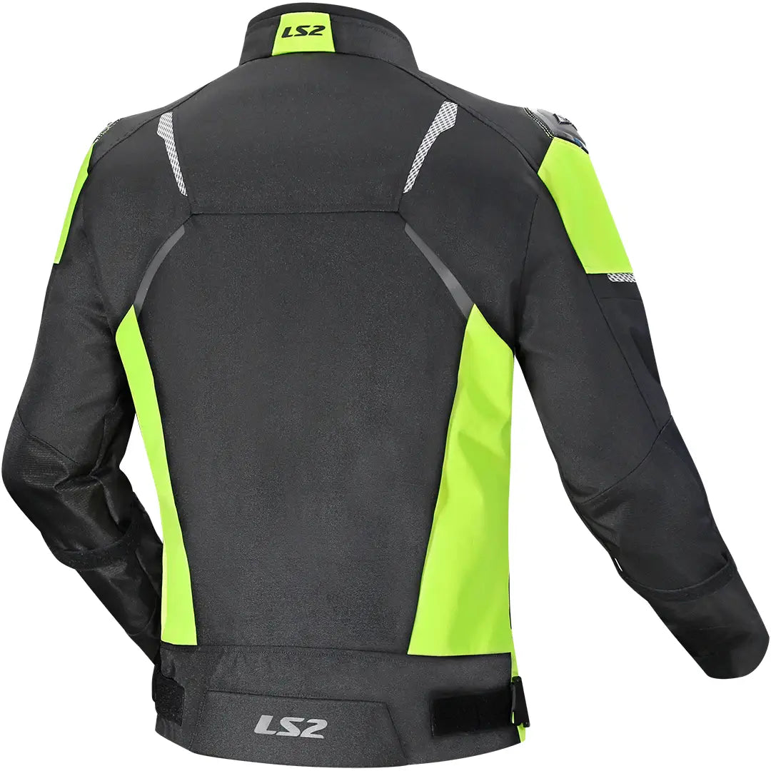 LS2 Zoom Man Jacket - Black/Yellow