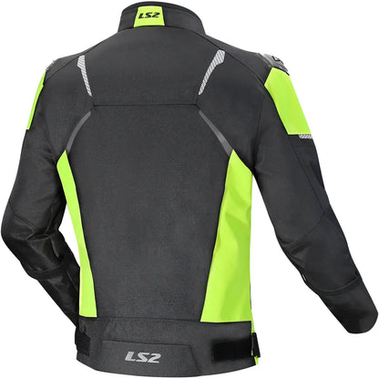 LS2 Zoom Man Jacket - Black/Yellow