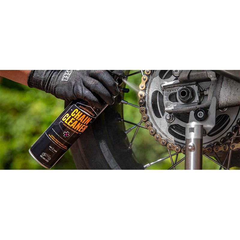 Spray limpiador de cadena MUC-OFF Chain Cleaner, 400 ml