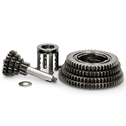Piñonería completa + primario + cruceta Vespa PK XL/FL Cif 6510-KT