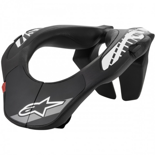 Collarín Off-Road Alpinestars Youth Neck Infantil negro-blanco 6540118-12-OS