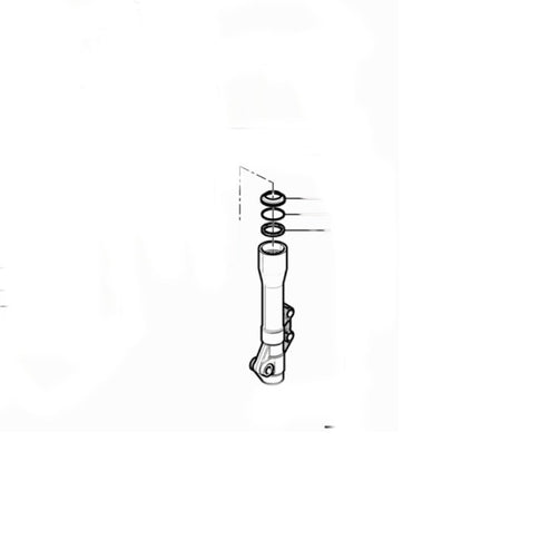 Complete right fork tube Kayaba Gilera Runner 50 SP 12-17