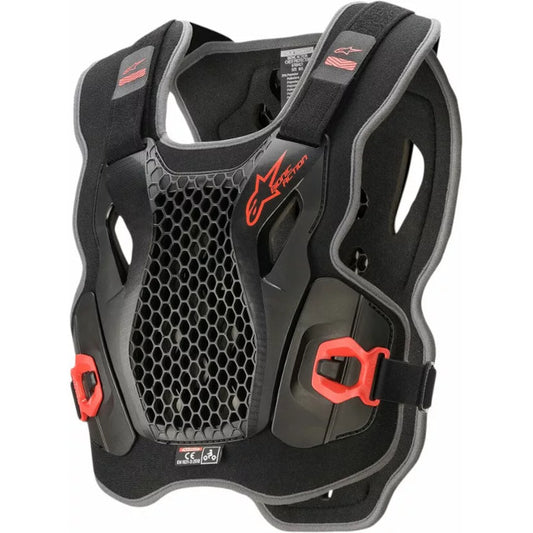 Peto Off-Road Bio Action negro-rojo - talla M-L 6700421-13-M/L