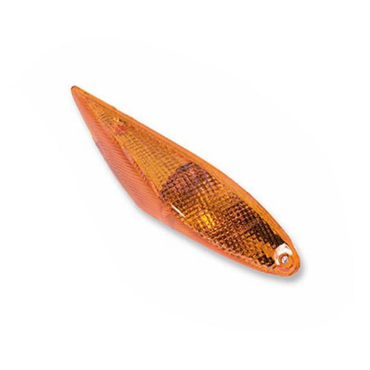 Cabochon de clignotant avant droit Yamaha BWS NG / SPY 98> Vparts orange