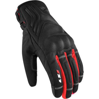 Guantes LS2 Jet II Man - Negro/Rojo