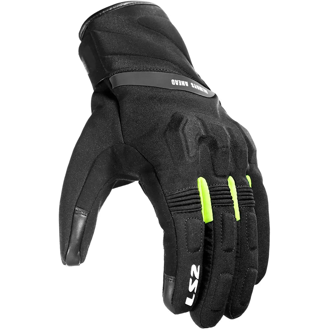 Guantes LS2 Jet III Lady - Negro/Amarillo