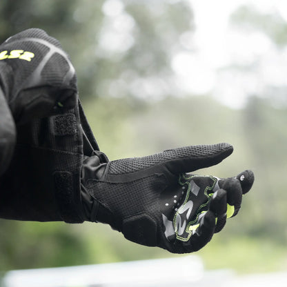 Guantes LS2 Ray II Man - Negro/Amarillo