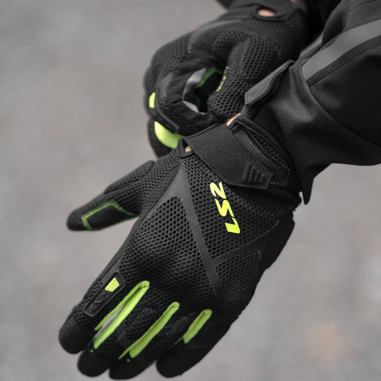 Guantes LS2 Ray II Man - Negro/Amarillo